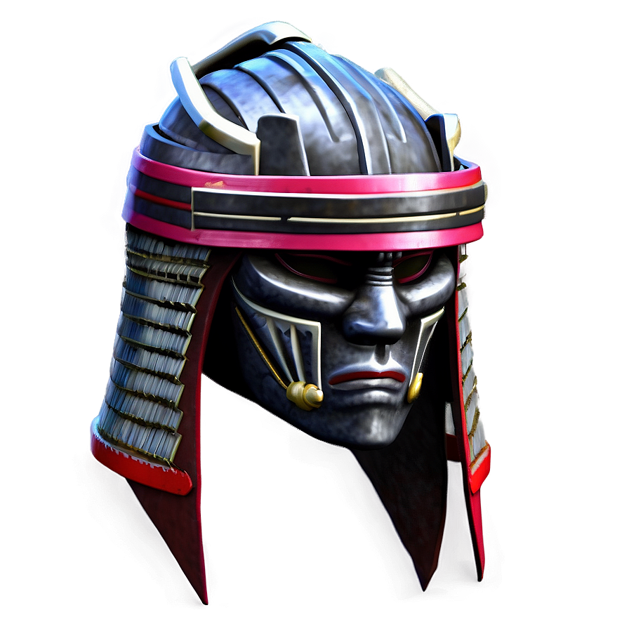 Realistic Samurai Helmet Png Vdb PNG Image