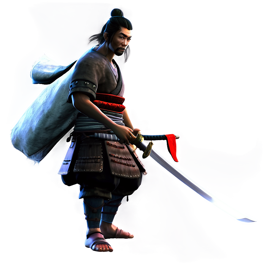 Realistic Samurai Png Gfs96 PNG Image