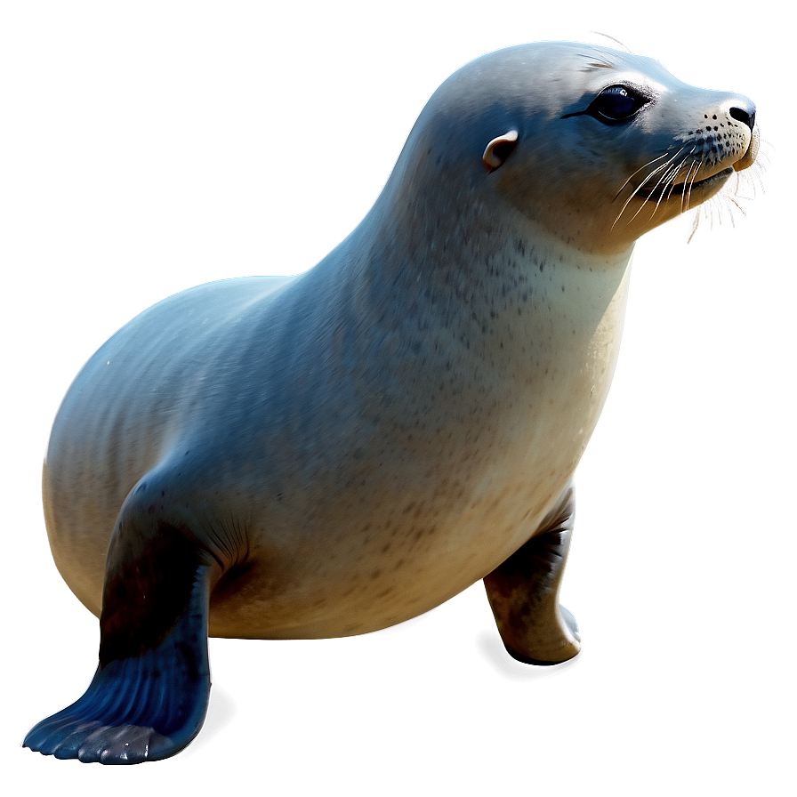 Realistic Seal Drawing Png Iqp35 PNG Image