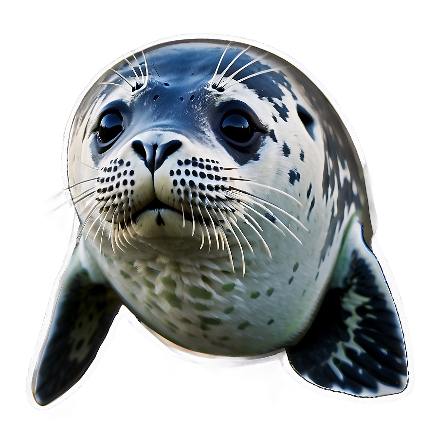 Realistic Seal Drawing Png Yla93 PNG Image