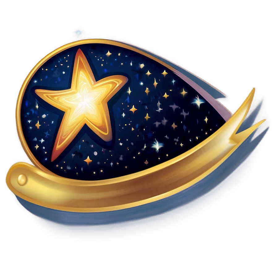 Realistic Shooting Star Bright Png 66 PNG Image