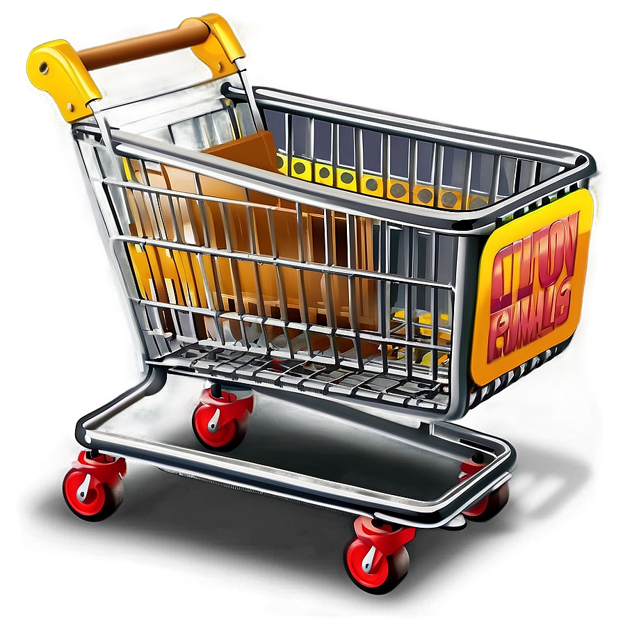 Realistic Shopping Cart Png Dqv PNG Image