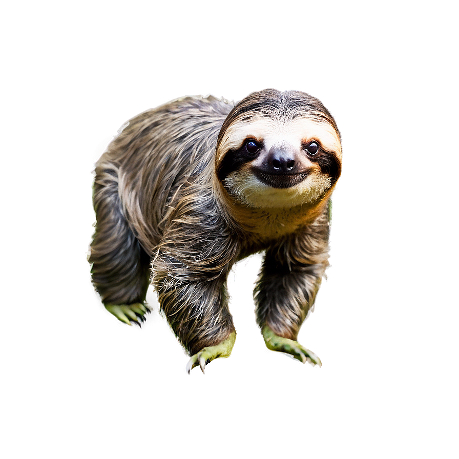 Realistic Sloth Png 06112024 PNG Image