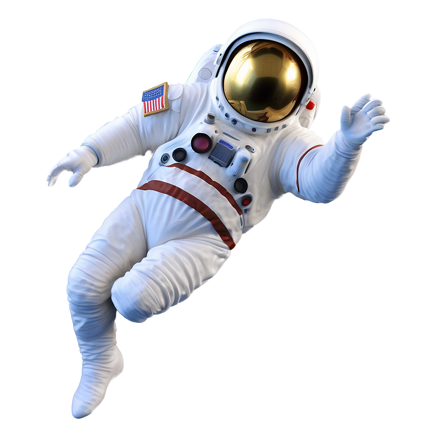 Realistic Spaceman Artwork Png Kml53 PNG Image