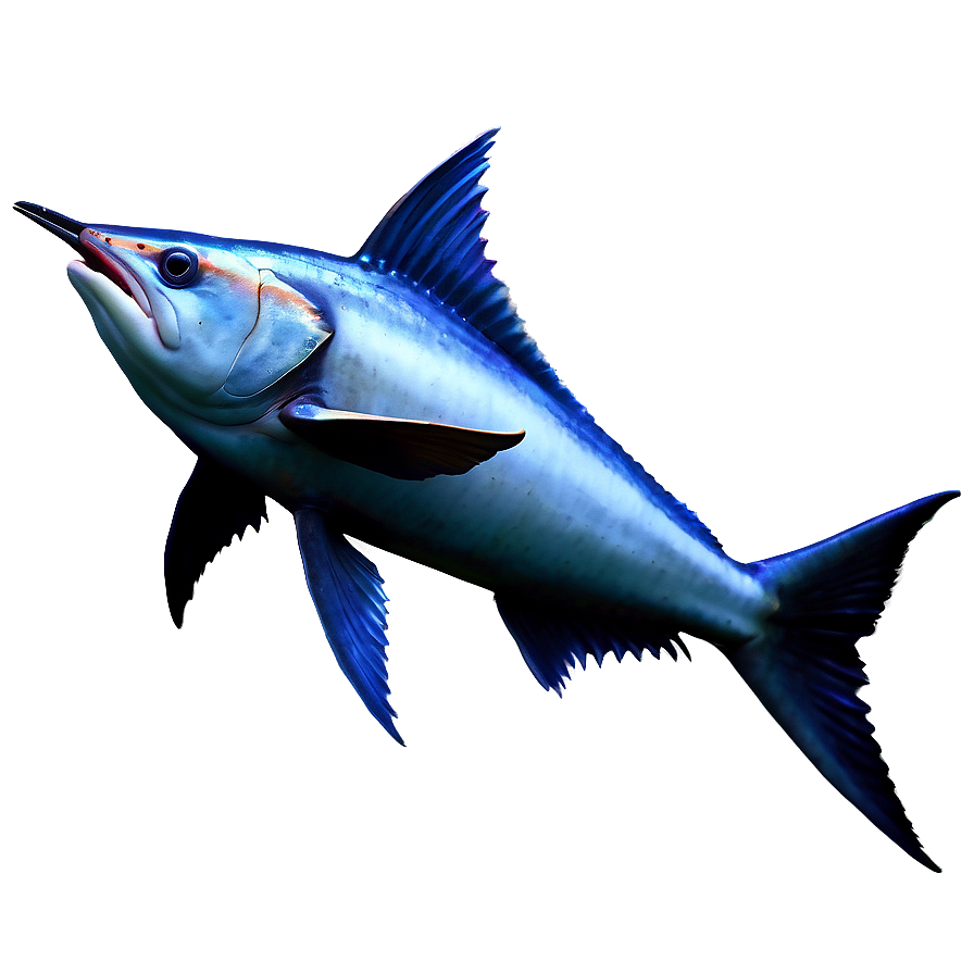 Realistic Swordfish Artwork Png Byg PNG Image