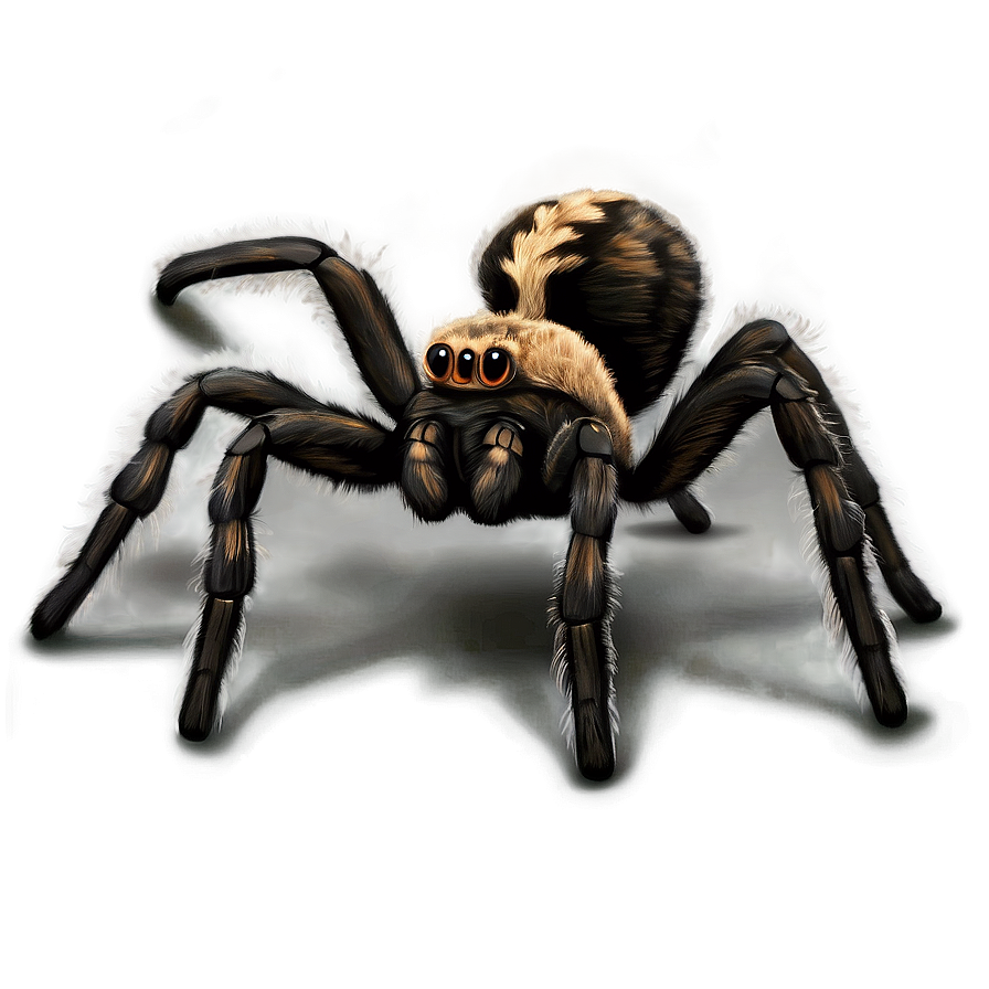 Realistic Tarantula Illustration Png Ddj PNG Image