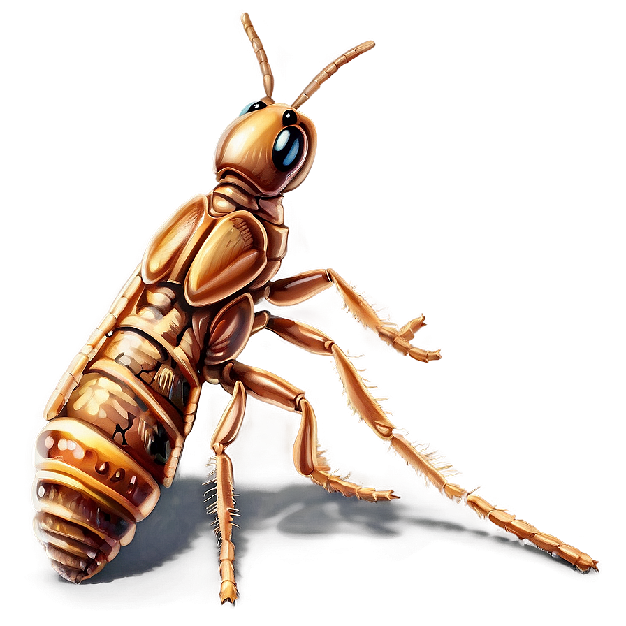 Realistic Termite Graphic Png 06292024 PNG Image