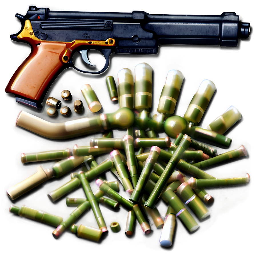 Realistic Toy Gun Png 26 PNG Image