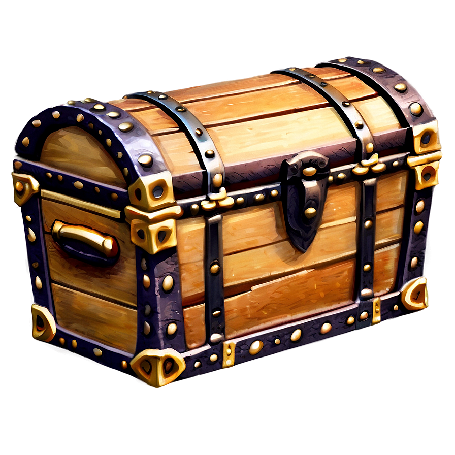 Realistic Treasure Chest Png Csv48 PNG Image