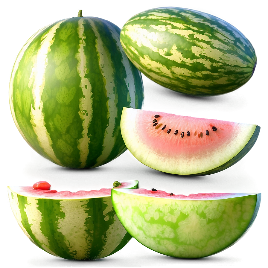 Realistic Watermelon Png 05232024 PNG Image