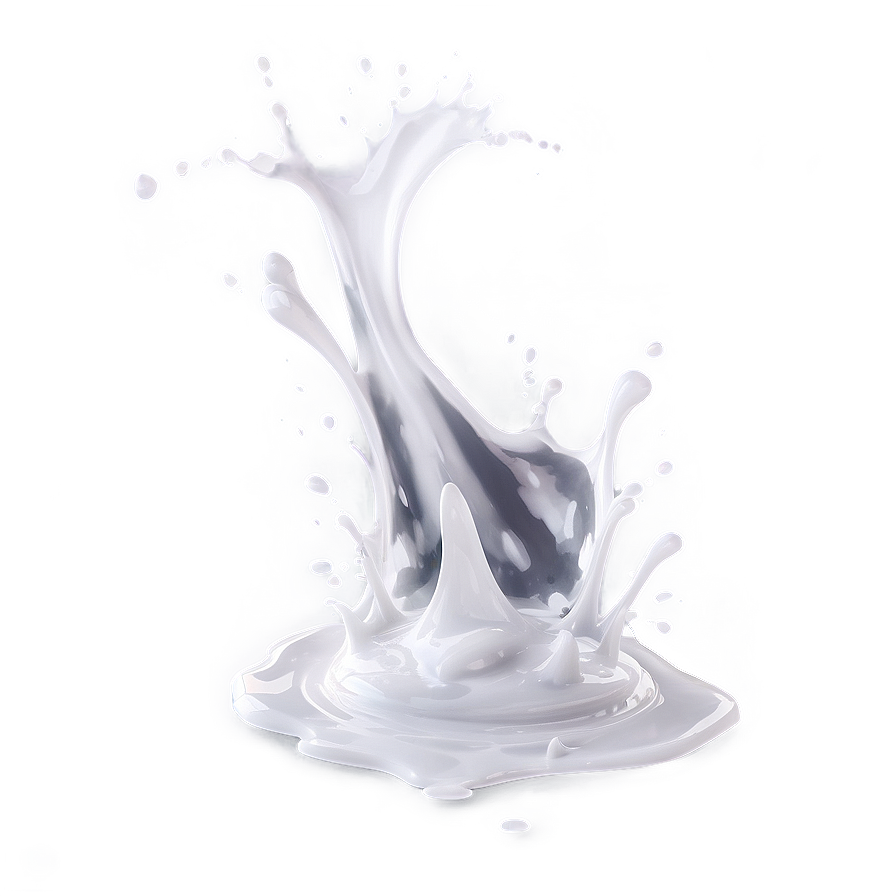 Realistic White Splash Png Lbx PNG Image