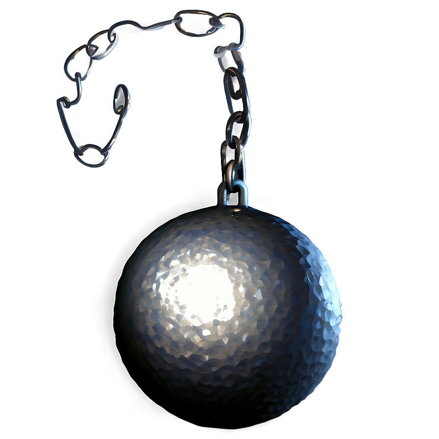 Realistic Wrecking Ball Illustration Png Bog PNG Image