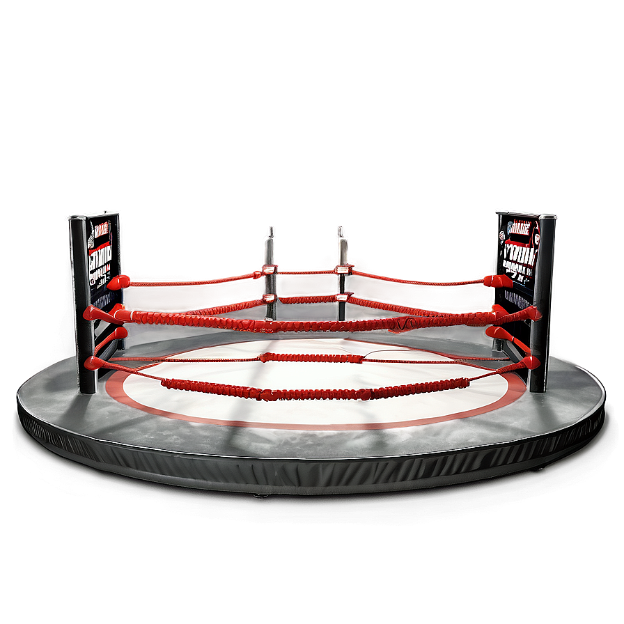 Realistic Wrestling Ring Setup Png Cky51 PNG Image