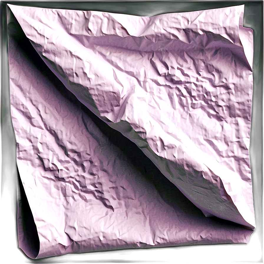 Realistic Wrinkled Paper Effect Png Sps PNG Image