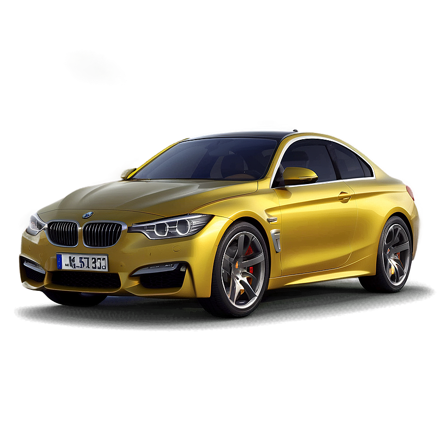 Realistic Yellow Car Art Png 56 PNG Image