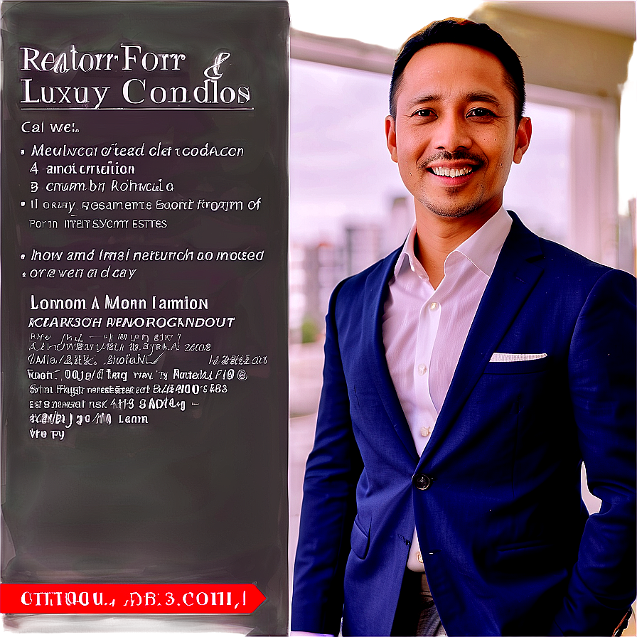 Realtor For Luxury Condos Png Oju66 PNG Image