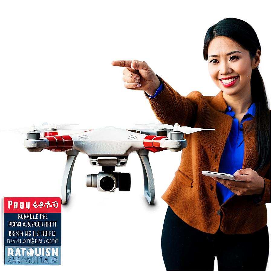 Realtor With Drone Photography Png 06132024 PNG Image