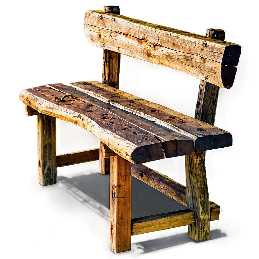 Reclaimed Wood Bench Png Lwv38 PNG Image