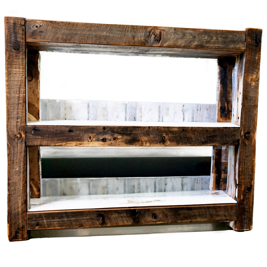 Reclaimed Wood Shelf Collections Png 42 PNG Image