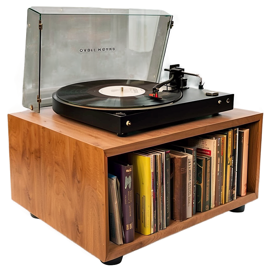 Record Player Cabinet Png 05242024 PNG Image