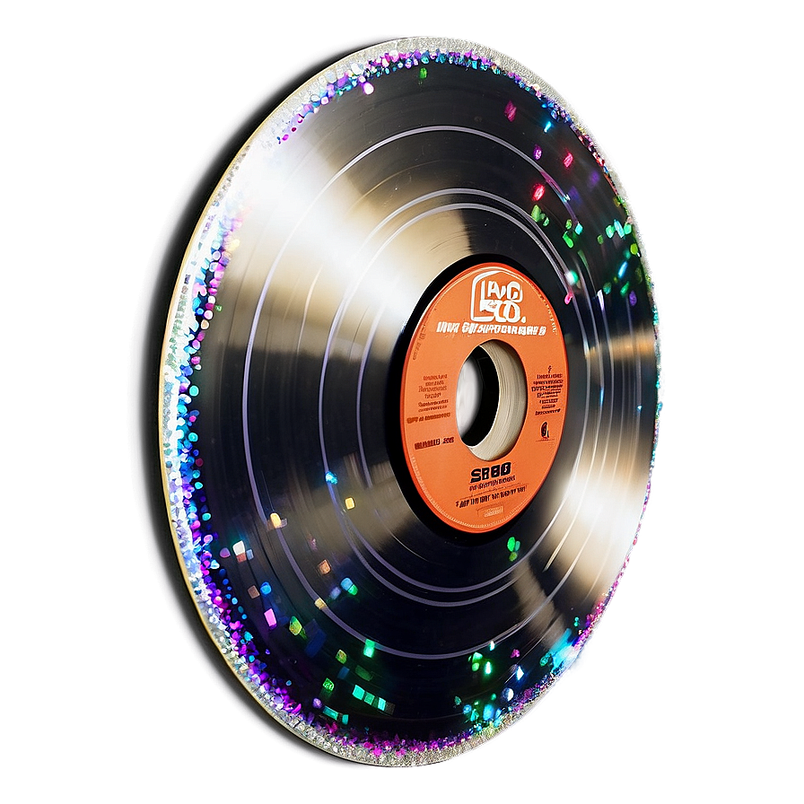 Record With Sparkles Png 33 PNG Image