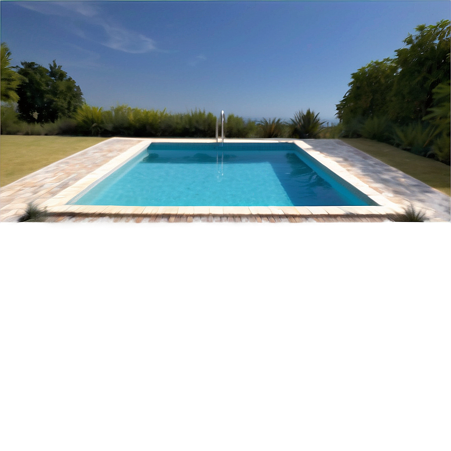 Rectangular Swimming Pool Png Epo PNG Image