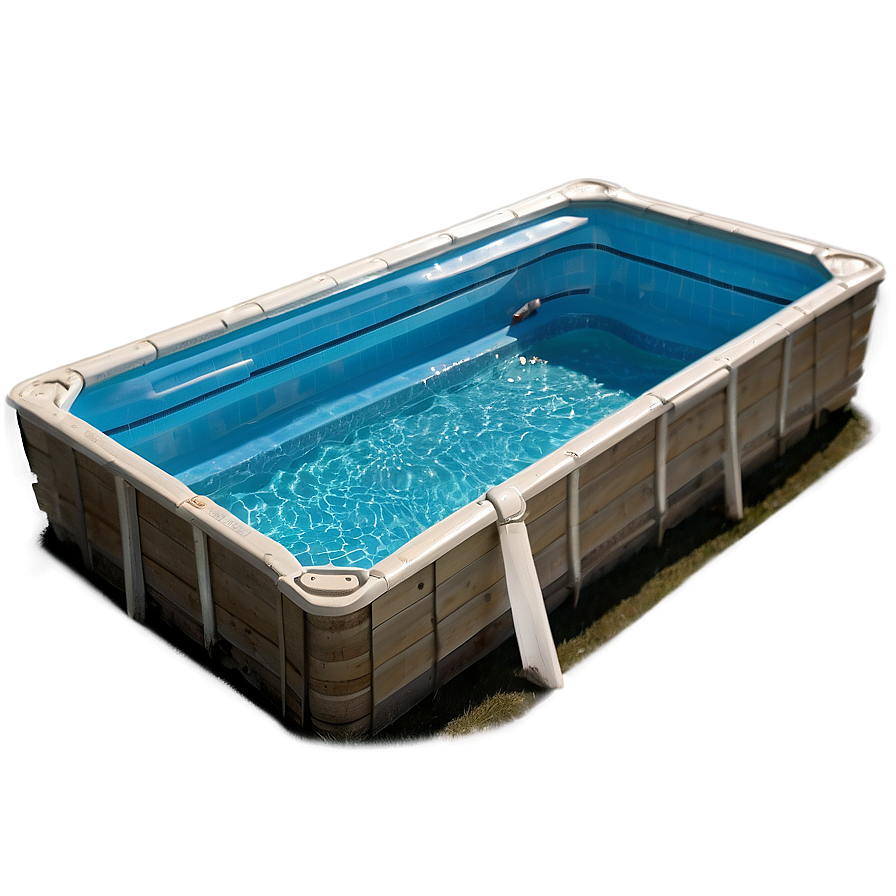 Rectangular Swimming Pool Png Llh95 PNG Image