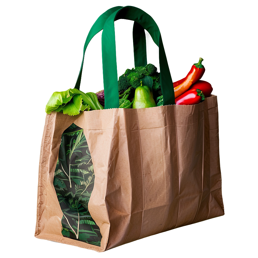 Recyclable Grocery Bag Png Mfe PNG Image