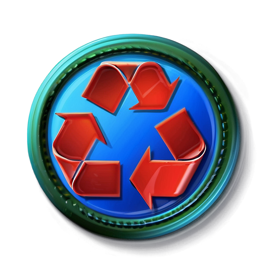 Recycle Badge High-quality Png Vlv PNG Image