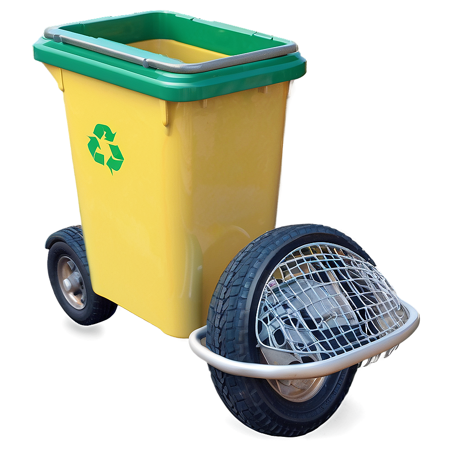 Recycle Bin With Wheels Png Xxb76 PNG Image