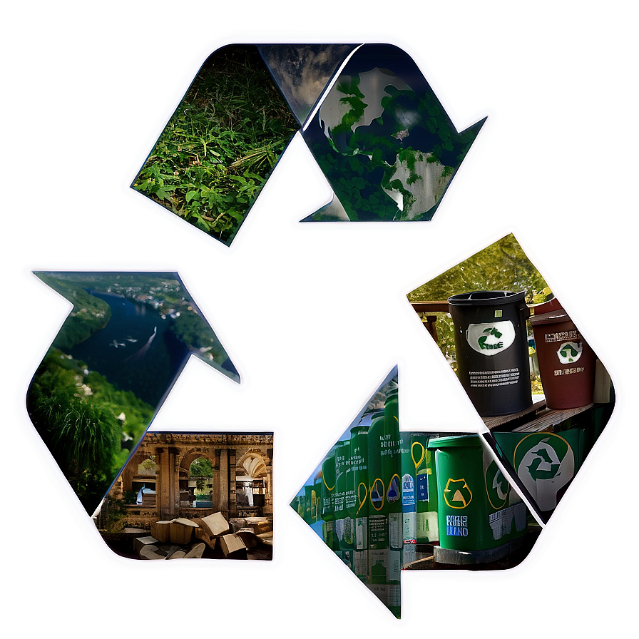 Recycle Process Infographic Png Ako PNG Image