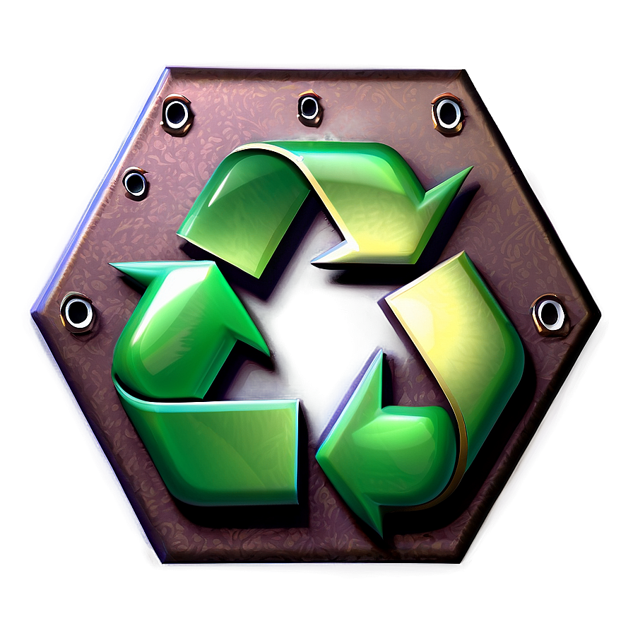 Recycle Symbol In Circle Png 05252024 PNG Image