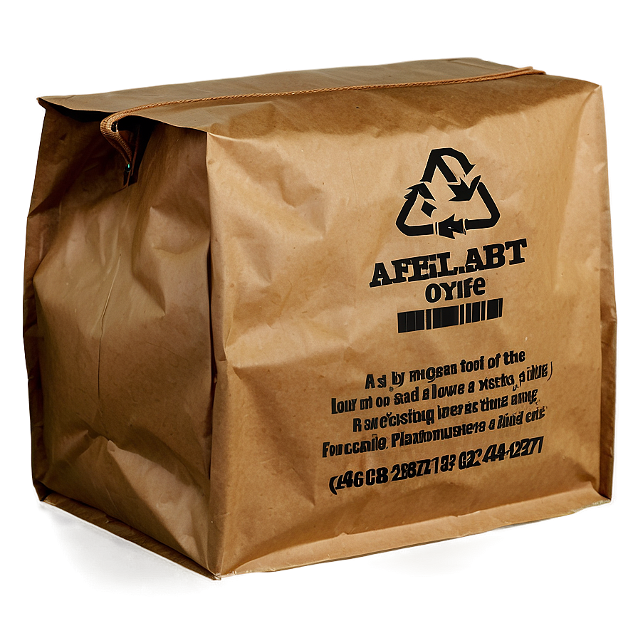 Recycled Brown Bag Png Afh33 PNG Image