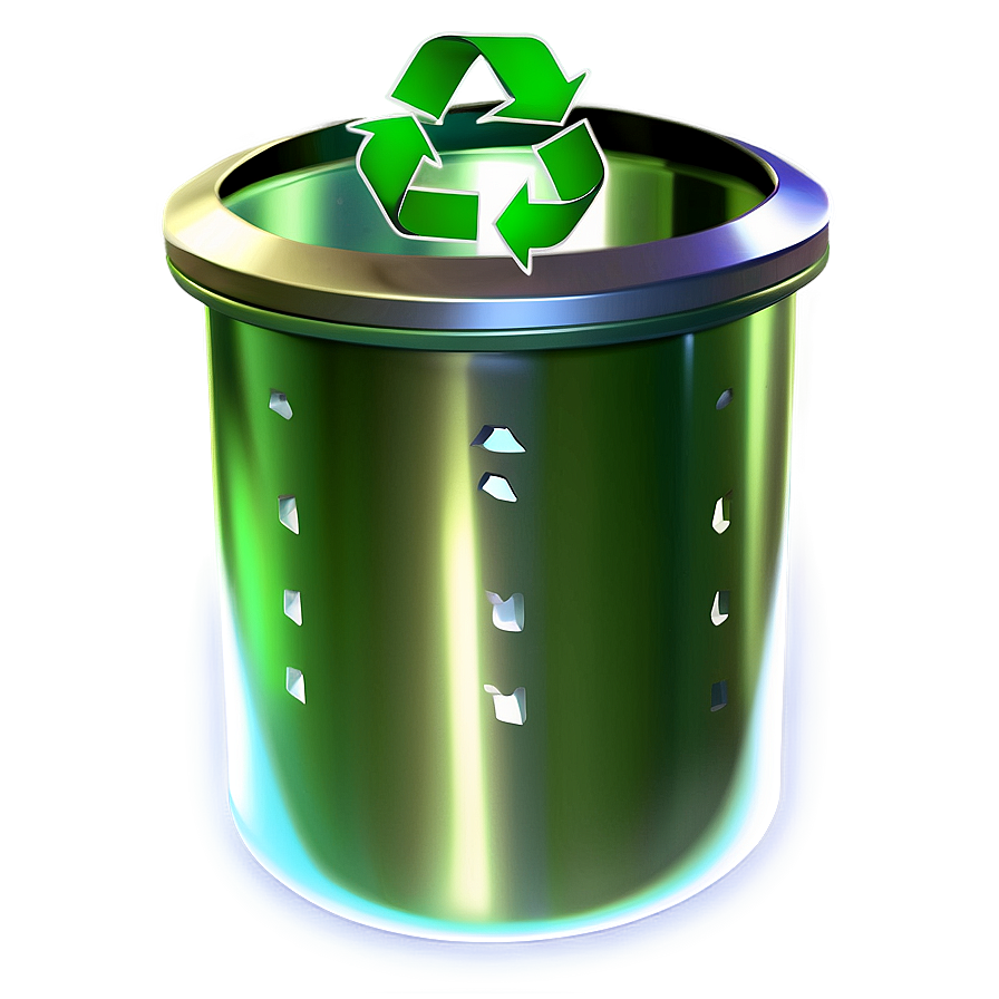 Recycling Bin For Metals Png 31 PNG Image