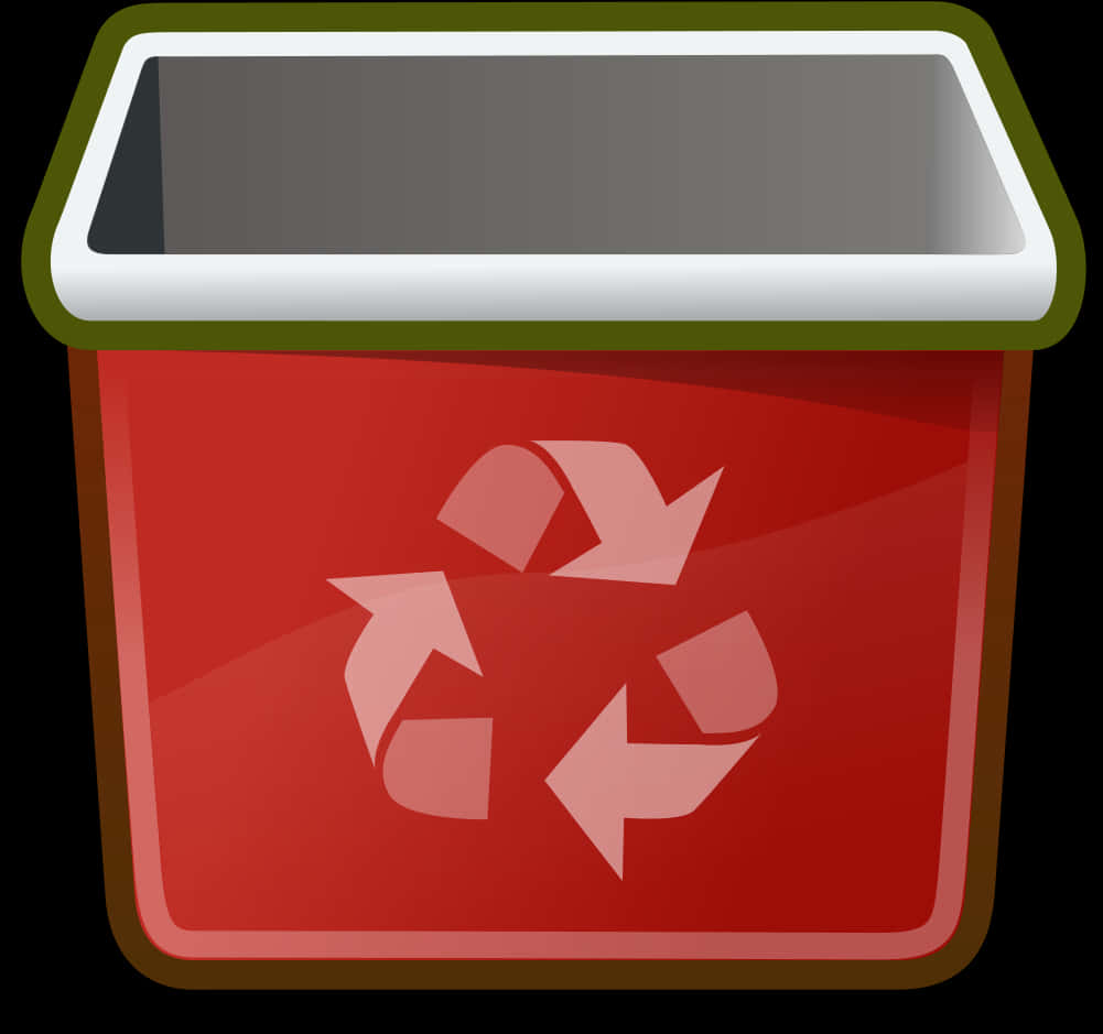 Recycling Bin Icon PNG Image