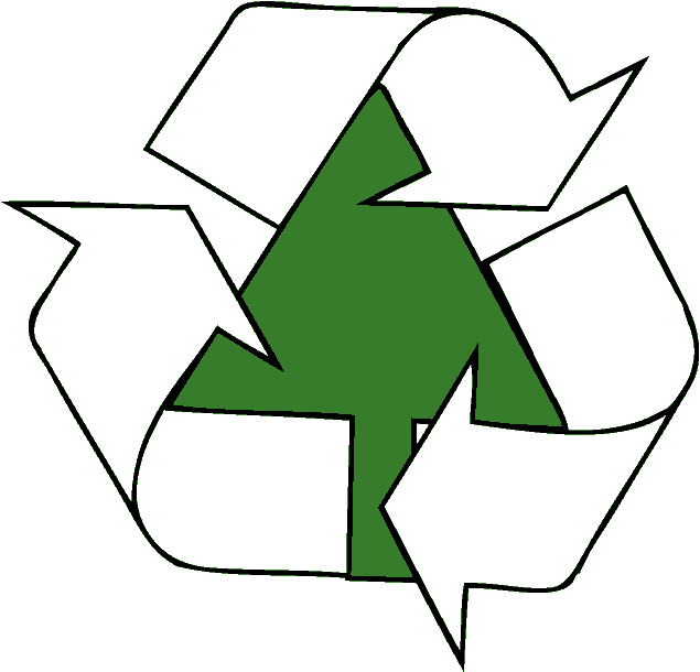 Recycling Symbol Green Arrow PNG Image