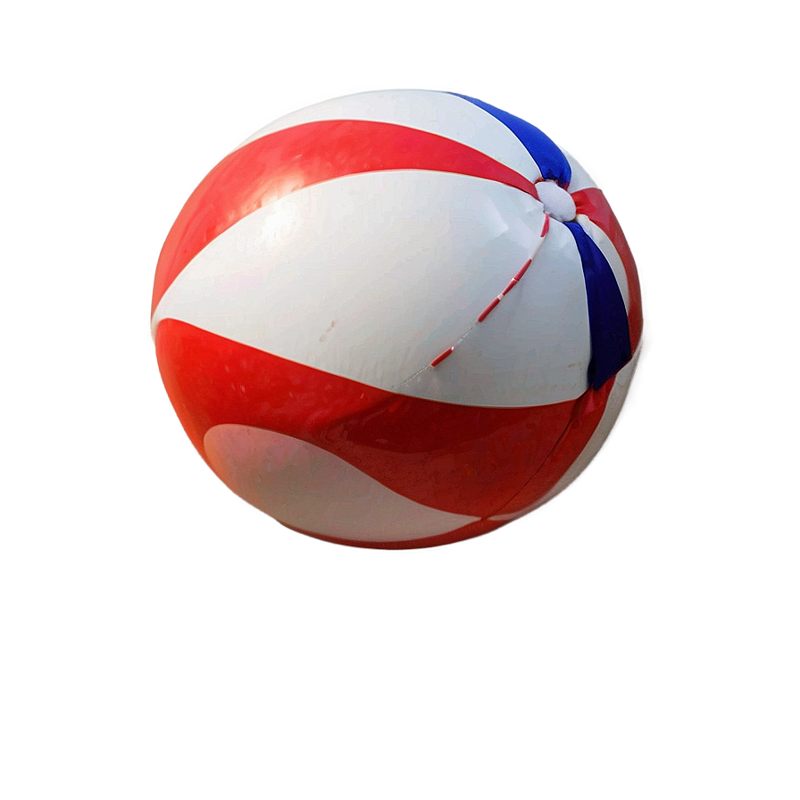 Red And White Beach Ball Png 53 PNG Image