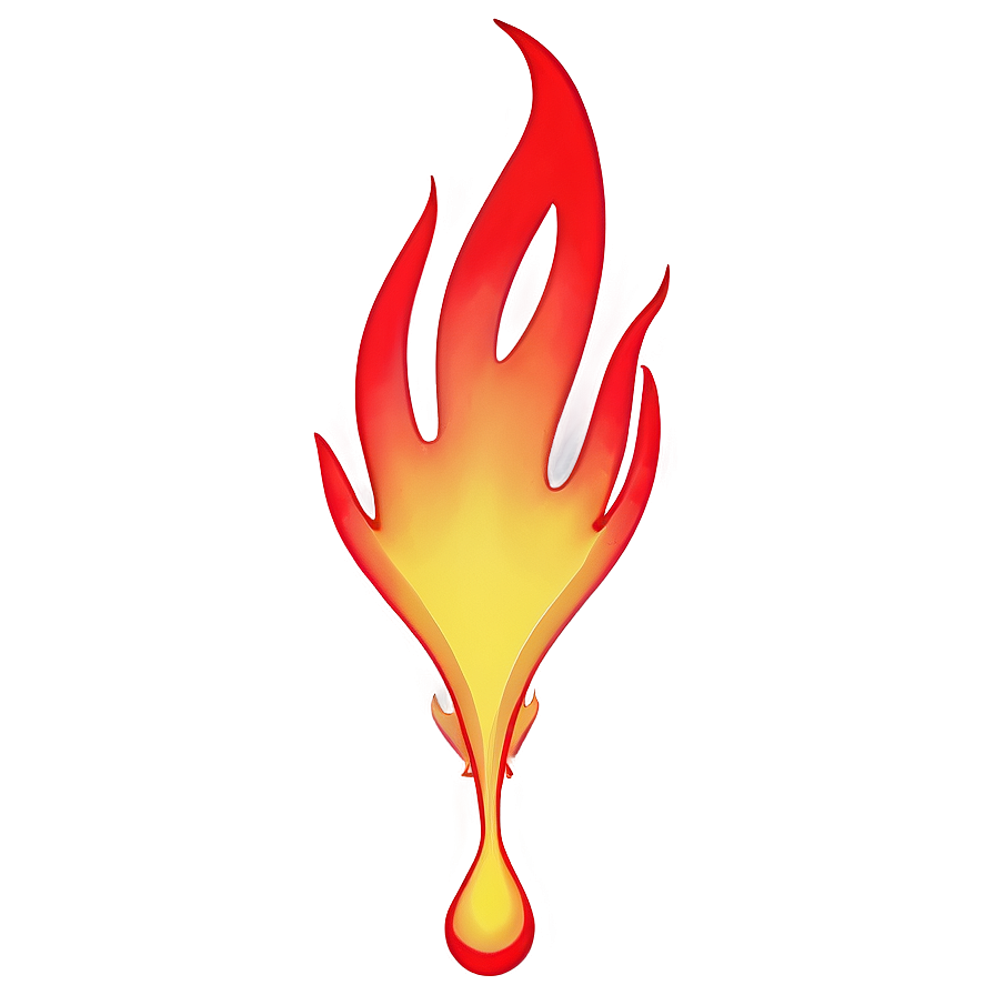 Red And Yellow Flames Png Ybx61 PNG Image