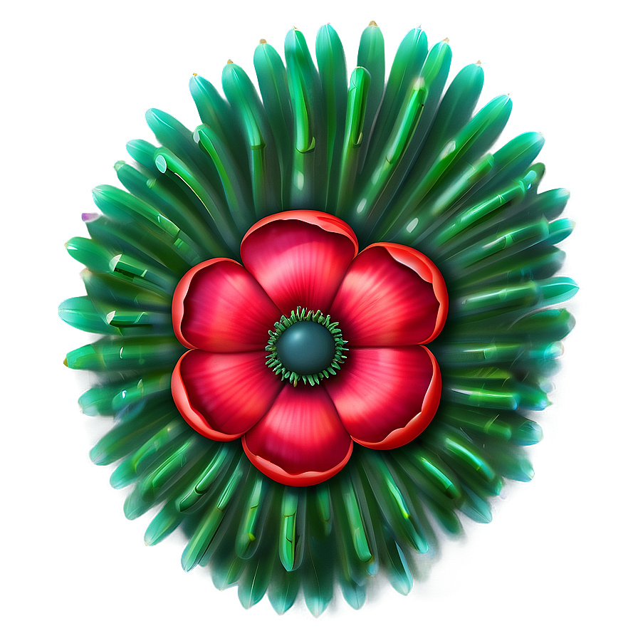 Red Anemone Png 06252024 PNG Image