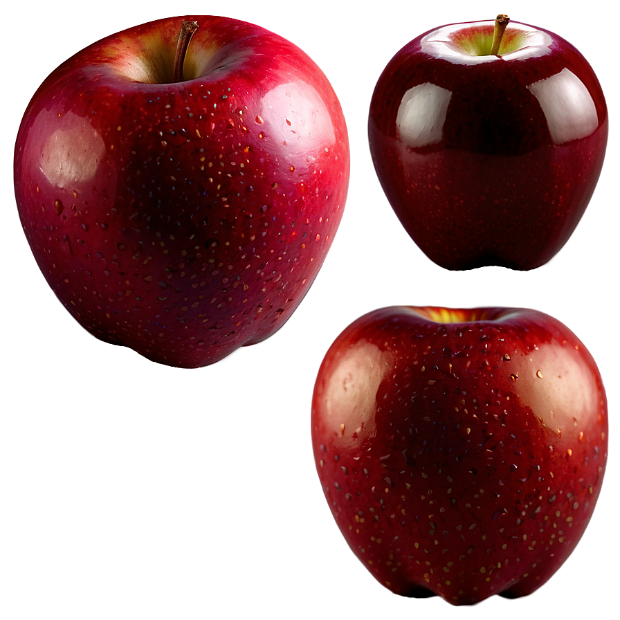 Red Apple B PNG Image