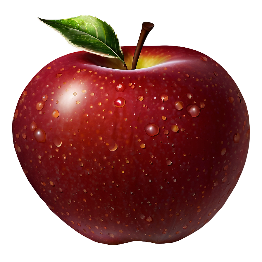 Red Apple Clipart Png Hxd PNG Image