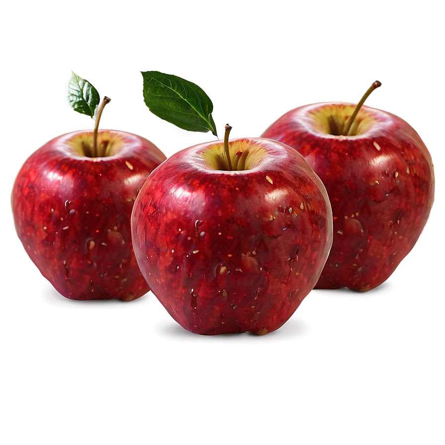 Red Apple D PNG Image