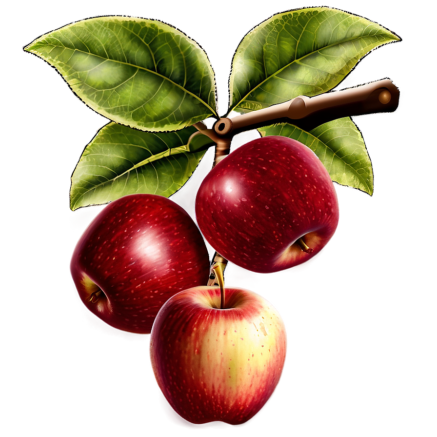 Red Apple Orchard Png 06272024 PNG Image