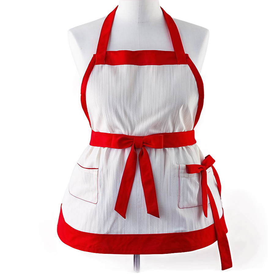 Red Apron Png Dnj17 PNG Image