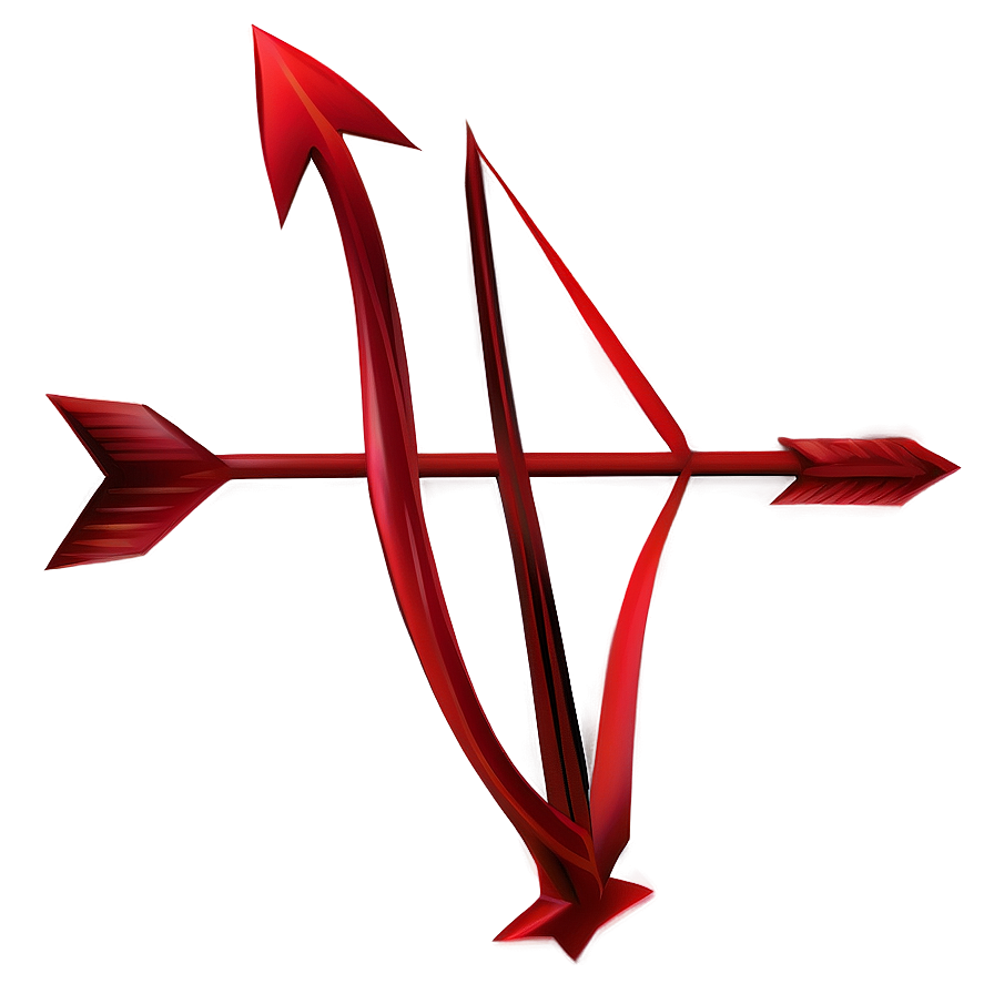 Red Arrow B PNG Image