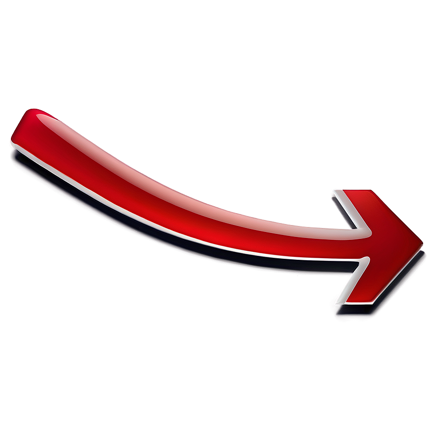 Red Arrow For Direction Png 54 PNG Image