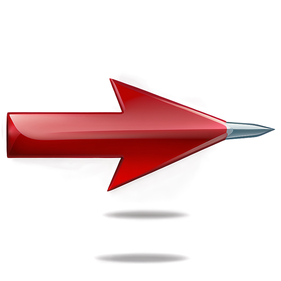 Red Arrow For Mobile Apps Png 04302024 PNG Image