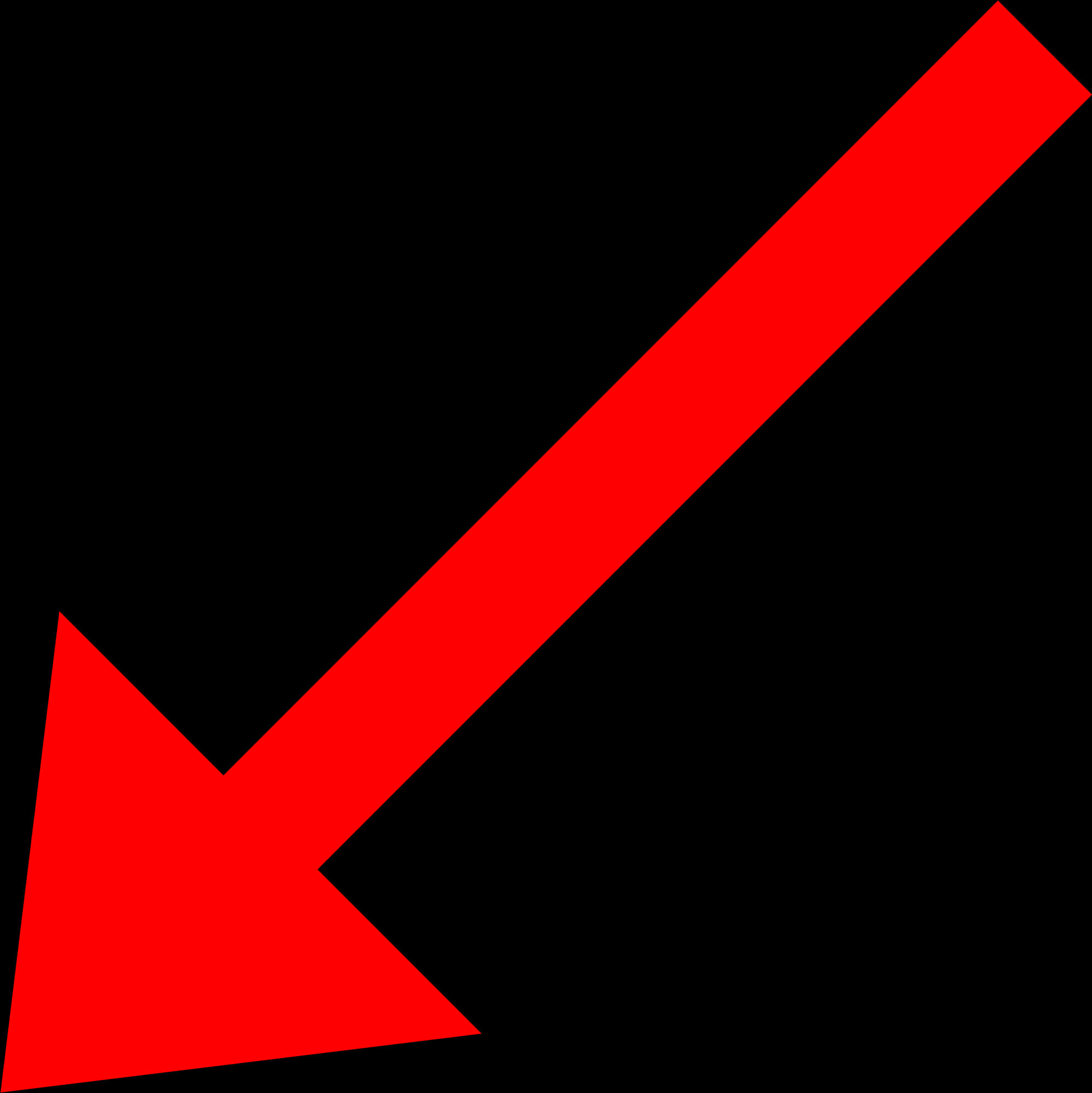 Red Arrow Graphic Icon PNG Image