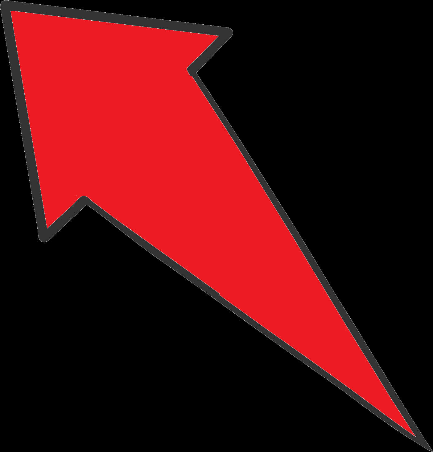 Red Arrow Graphic Icon PNG Image