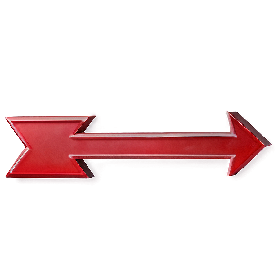 Red Arrow Left Turn Png 06132024 PNG Image